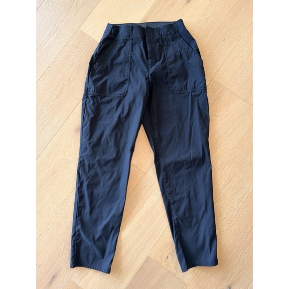 Eddie Bauer Pants - Eddie Bauer Women's Horizon Straight Ankle Pant , Black Size 6